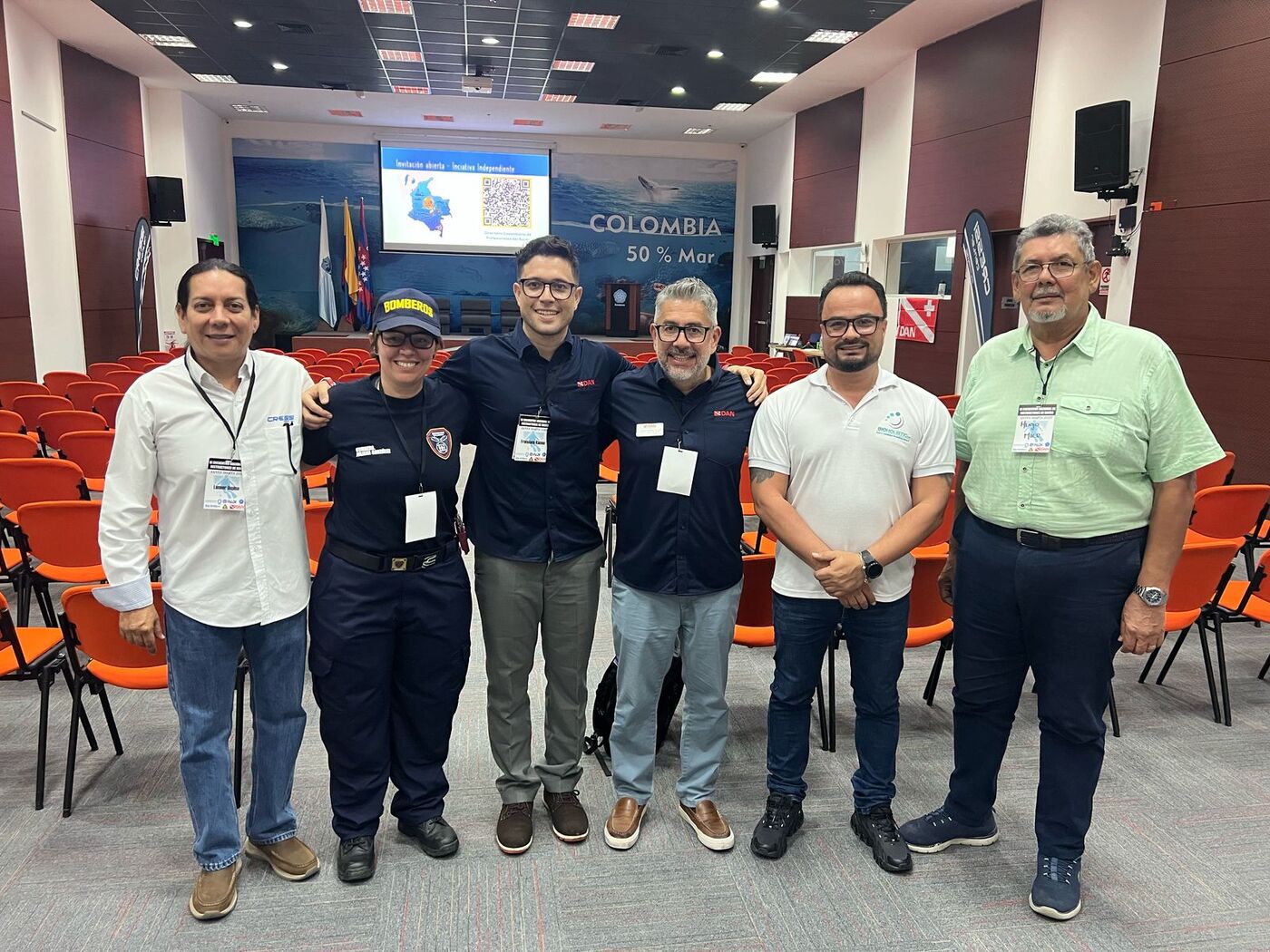 Delegación Bioholistic en congreso internacional de medicina subacuática